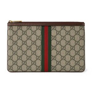 Gucci GG Supreme Clutch Bag – Brand New, Never Used